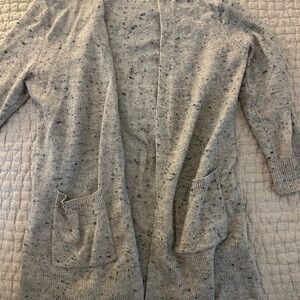 Madewell Gray Cardigan Sweater